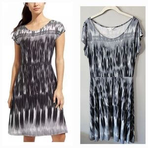 Athleta Women’s Size Small Black BAMBOO DOLMAN DRESS Soft Flowy Summer Beach $98